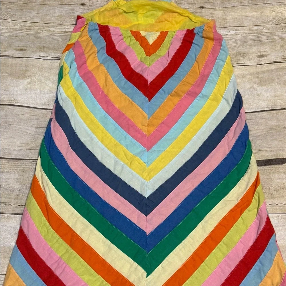 GAP Colorful Chevron Girls A line dress - size 7/8